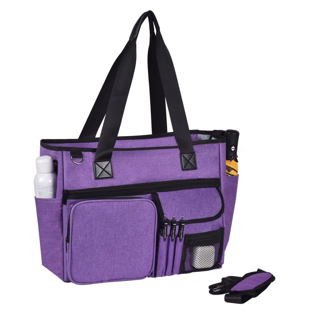 Nurse Tote Bag Work With Multiple Pockets - Clinical Bag Nursing & >:(